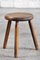 Vintage French Stool by Charlotte Perriand 1