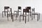 Chaises de Salle à Manger en Cuir Rouge par Matteo Grassi, Italie, 1970s, Set de 6 5