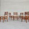 Mid-Century French Oak Dining Chairs, 1950s, Set of 6 15