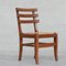 Mid-Century French Oak Dining Chairs, 1950s, Set of 6, Image 6
