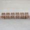 Mid-Century French Oak Dining Chairs, 1950s, Set of 6 1