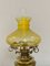 Lámpara de aceite eduardiana antigua de latón, 1900, Imagen 4