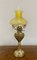 Antike edwardianische Öllampe aus Messing, 1900 2