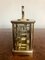 Antique Victorian French Brass Carriage Clock, 1880 3