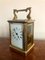 Antique Victorian French Brass Carriage Clock, 1880 5