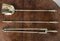 Antique Brass Fire Irons, 1860, Set of 3, Image 3