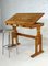 Vintage Tilting Wooden Desk, Image 3