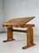 Vintage Tilting Wooden Desk, Image 4