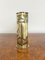 Antique Trench Art Brass Empty Shell Case, 1915 2