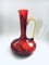Mid-Century Art Glass Italian Decanter Vase by Carlo Moretti, Murano, Italy, 1960s 1