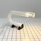 White Metal Tube Table Lamp from Luci, 1980s 6