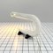 White Metal Tube Table Lamp from Luci, 1980s 3