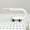 White Metal Tube Table Lamp from Luci, 1980s, Image 1