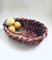 Mid-Century Studio Pottery Citrus Fruit Dish by J. Santos for Alcobaca, Portugal, 1950s 7