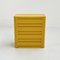 Yellow Chest of Drawers Model 4964 by Olaf Von Bohr for Kartell, 1970s 1
