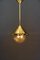 Art Deco Pendant with Original Cut Glass Shade, Vienna, 1920s, Image 11