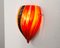 Wall Light in Red Murano Glass, Italy, 1980s, Image 7