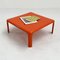 Tavolino da caffè Demetrio arancione di Vico Magistretti per Artemide, anni '60, Immagine 7