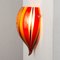 Wall Light in Red Murano Glass, Italy, 1980s, Image 8