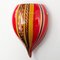 Wall Light in Red Murano Glass, Italy, 1980s, Image 7