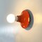 Orange Teti Wall Lamp by Vico Magistretti for Artemide, 1970s, Image 3