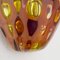 Wall Light in Amber Murano Glass, Italy, 1980s 5