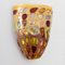 Wall Light in Amber Murano Glass, Italy, 1980s 7