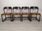 Vintage Baumann Trainee Chairs, 1960s, Set of 4 1