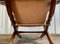 Vintage Wood and Velvet Folding Armchair, 1970s 8