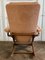 Vintage Wood and Velvet Folding Armchair, 1970s 6