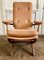 Fauteuil Pliant Vintage en Bois et Velours, 1970s 2