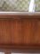 Mid-Century Dutch Teak Highboard with Vintage Wallpaper, Image 8