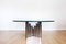 Coffee Table in Glass and Chromed Metal, 1970s, Image 1