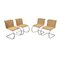 Chaises de Salle à Manger MR10 par Mies Van Der Rohe, 1960s, Set de 4 1