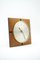 Teak and Brass Wall Clock from Diehl, 1960s, Image 4