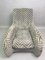 Vintage Chair with Footstool, 1980s, Set of 2, Image 2