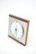 Orologio da parete in legno e metallo di Diehl, anni '60, Immagine 4