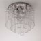 Lámpara de techo vintage hecha a mano de cristal de Murano, Italia, años 80, Imagen 7