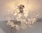 Ceiling Light with Murano Glass Flowers, Italy, 1980s 3