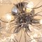 Ceiling Light with Murano Glass Flowers, Italy, 1980s 5