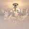 Ceiling Light with Murano Glass Flowers, Italy, 1980s 2