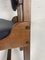 SBrutalist Oak and Leather Dining Chairs, 1960s, Set of 4 18