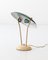 Italian Green and Cream Table Lamp, 1950s, Image 6