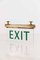 Flambosign Illuminated Exit Sign, 1930s 8