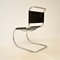 MR10 Chair in Leather and Steel by Ludwig Mies Van Der Rohe, 1950s 5