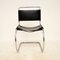 MR10 Stuhl aus Leder & Stahl von Ludwig Mies Van Der Rohe, 1950er 2