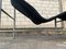 Chaise longue Skye de cuero negro de Tord Björklund para Ikea, años 70, Imagen 25