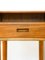 Scandinavian Bedside Table with Drawer, 1950s, Image 6