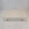 Vintage Coffee Table in Mactan Stone or Fossil Stone by Magnussen Ponte, 1980s 1