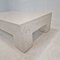 Vintage Coffee Table in Mactan Stone or Fossil Stone by Magnussen Ponte, 1980s 10